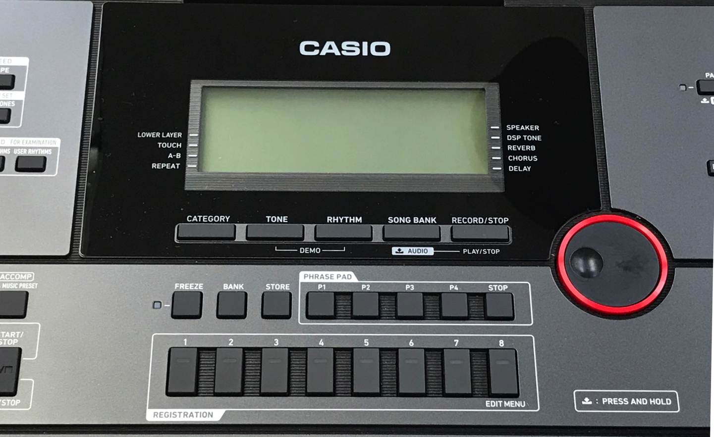 Casio ct outlet x5000 demo